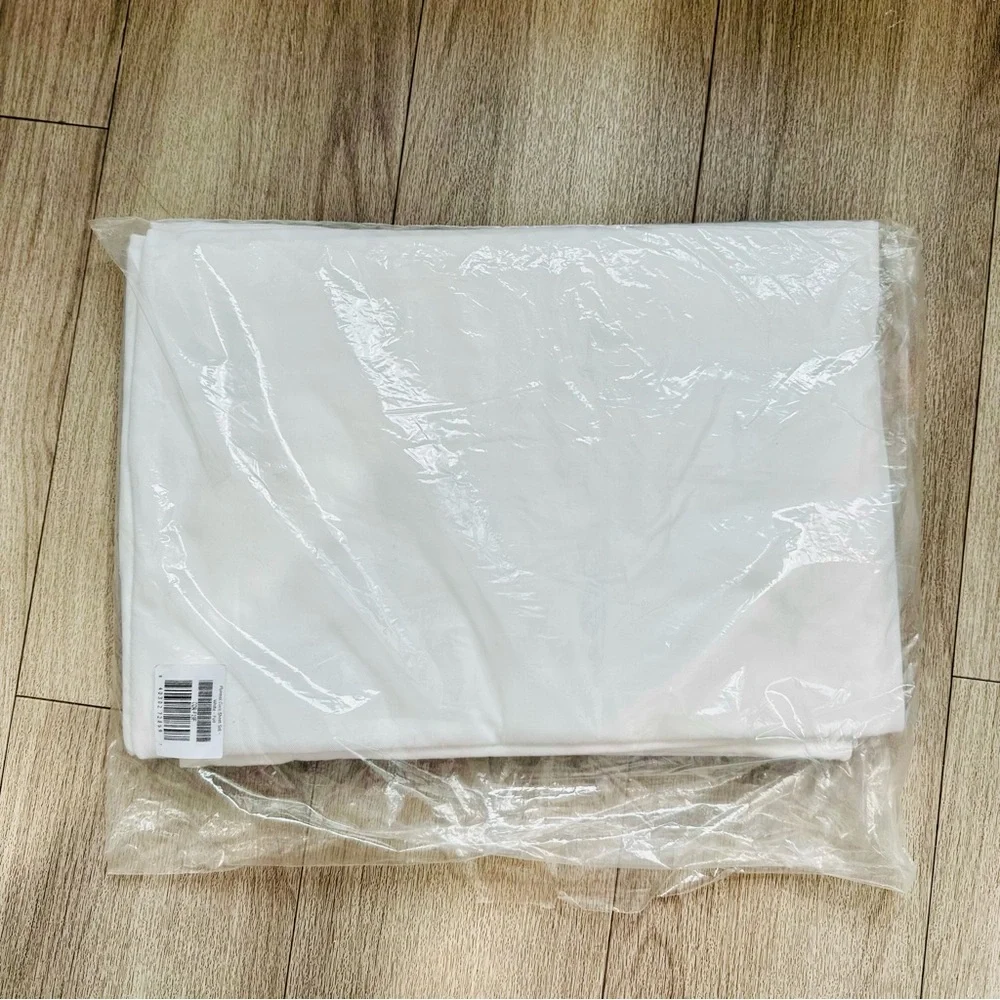 Brooklinen Flannel Flat Sheet Set - White - Full NEW